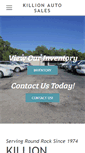 Mobile Screenshot of killionautosales.com